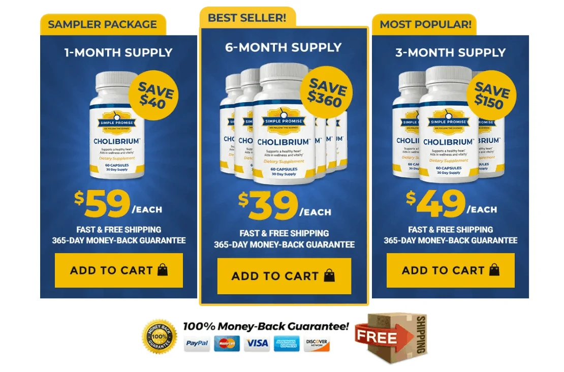 Cholibrium price packages